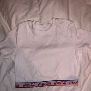 Cropped T-Shirt (Coca-Cola)